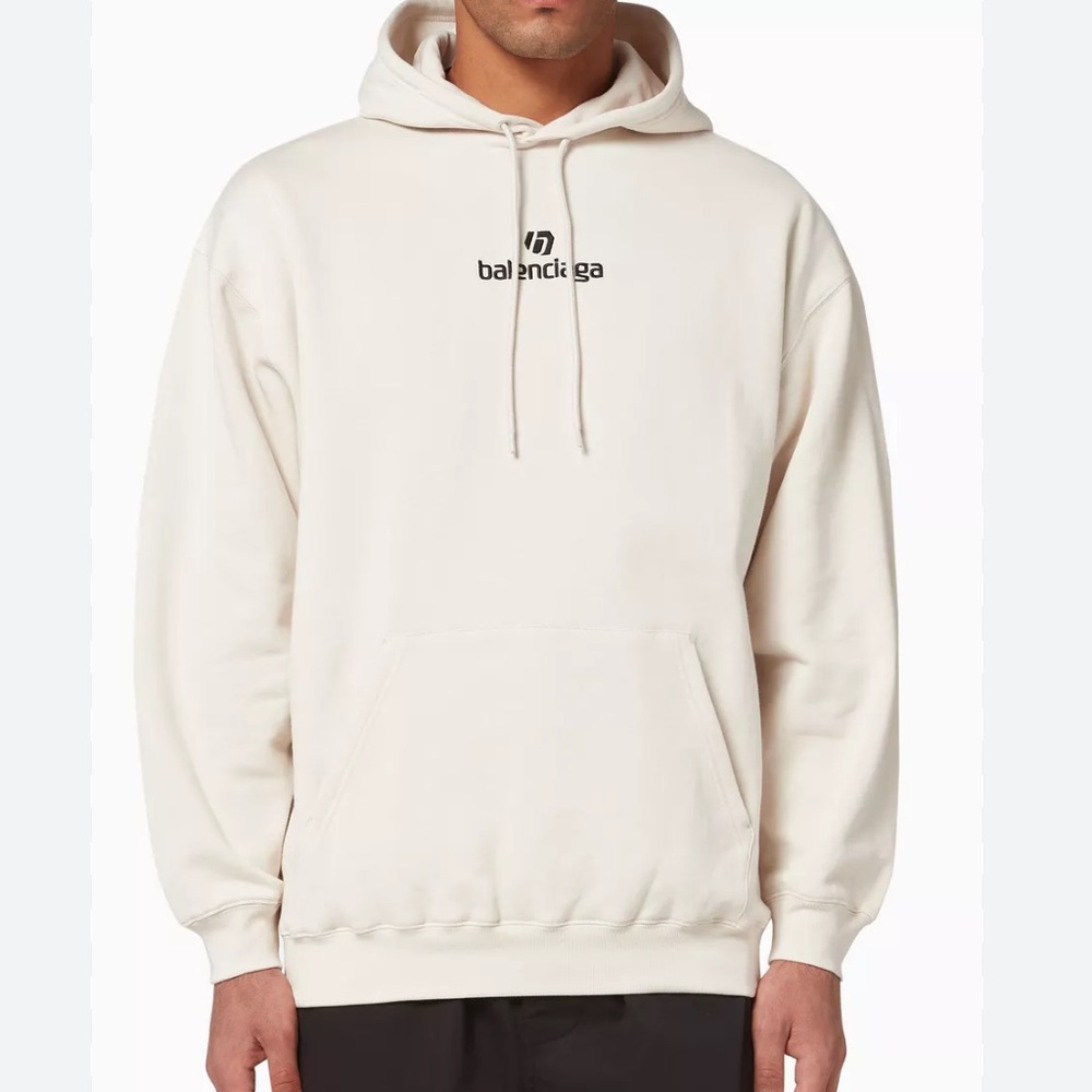 Balenciaga Gray Logo Sweatshirt